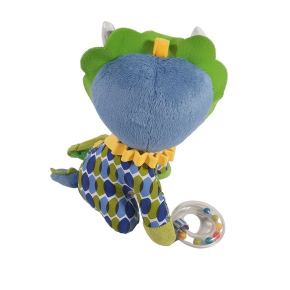 Skip Hop Bandana Buddies Dinosaur Plush Toy Child Soft Clean Infant - Picture 7 of 9